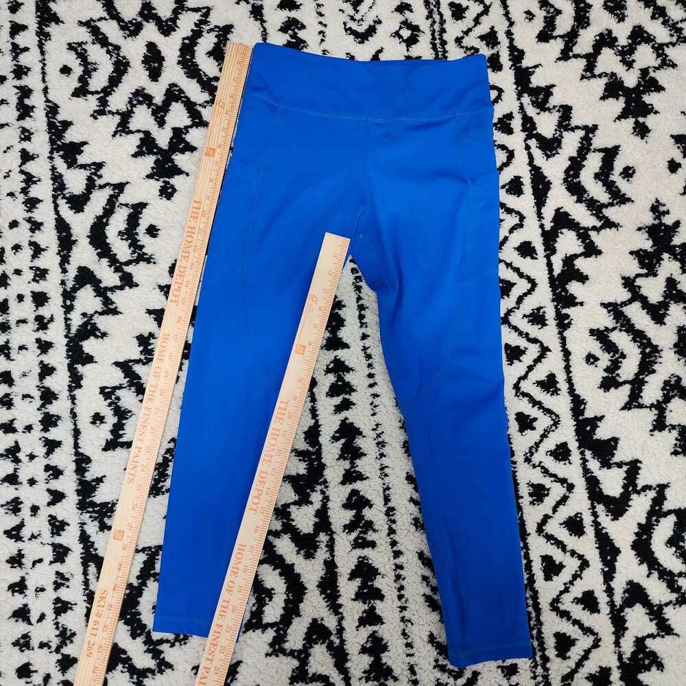 Zyia Active Royal Blue Light n Tight High-Rise Pocket Leggings - Picture 6 of 8